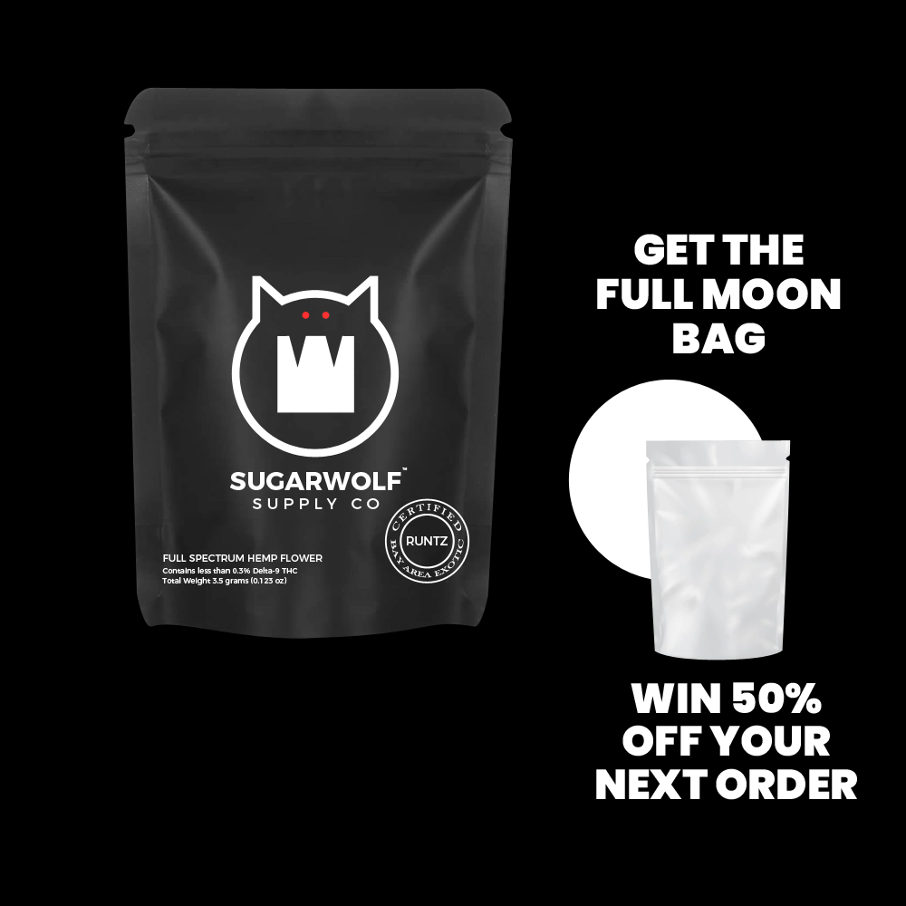 Sugarwolf Runtz Thca hemp flower 3.5g